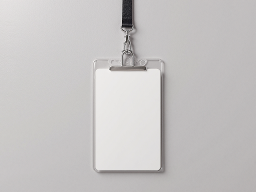Hanging paper tags with string attachment and printed design, white background